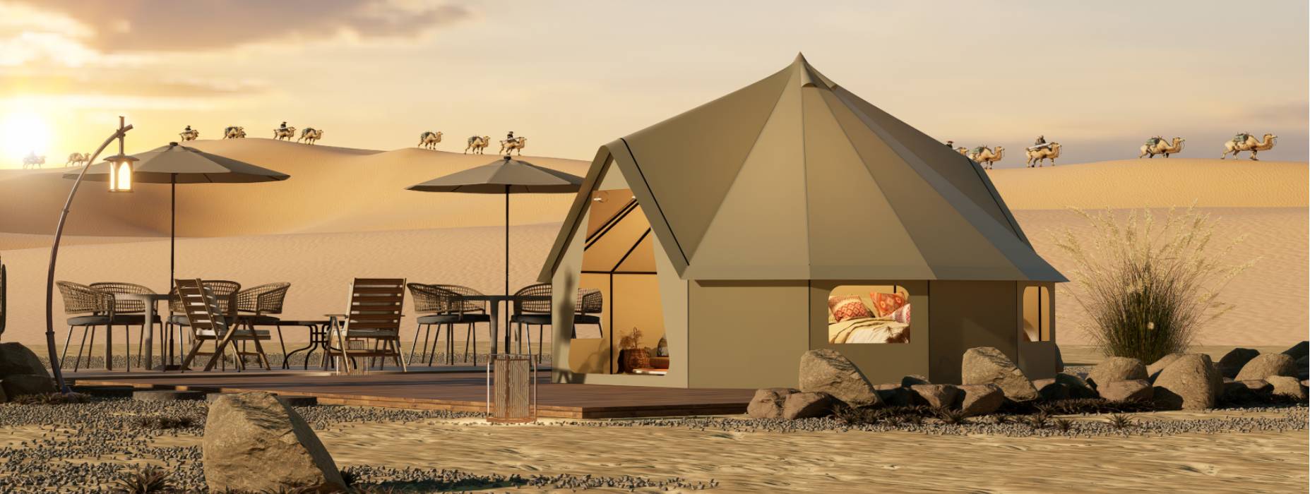 岱岳区露营酒店帐篷产品